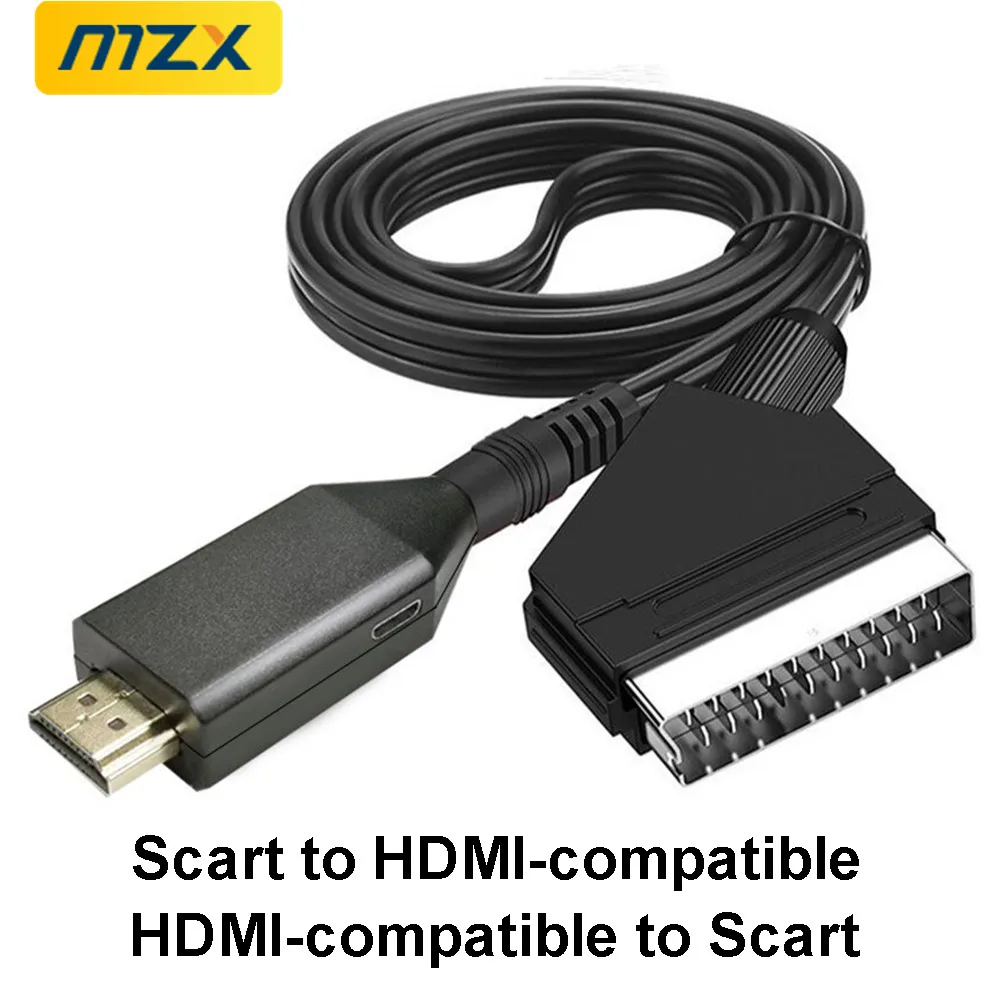 Scart To Hdmi - Scart to HDMI-compatible & HDMI-compatible to