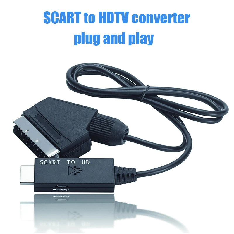 SCART to HDMI‑Compatible Conve - Scart To Hdmi 评论和价格