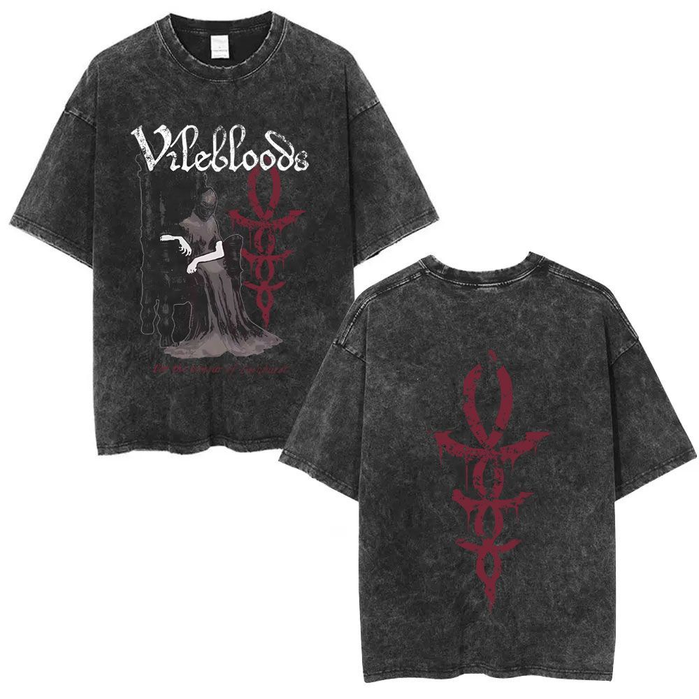 Y2k Summer Bloodborne Game Per - Retro Gaming T Shirt 评论和价格
